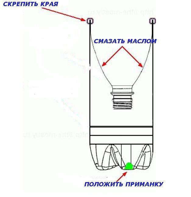 Обыкновенная ловушка с приманкой