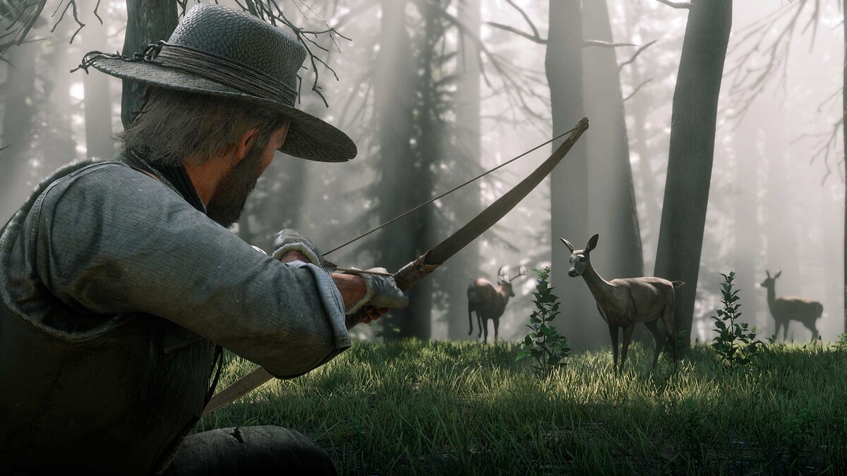Охота в Red Dead Redemption 2 — как получить превосходную шкуру, выбрать оружие для охоты, где хранить шкуры, где искать разных животных