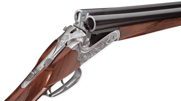 Двустволка с горизонтально расположенными стволами