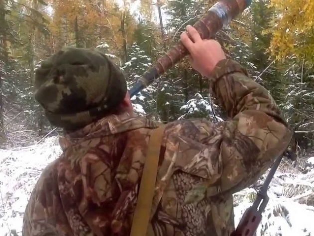 Подманивание лося