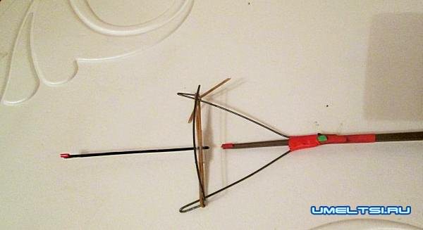 Арбалет для зимней рыбалки своими руками