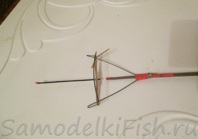 Арбалет для зимней рыбалки своими руками