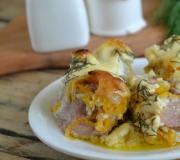 Свинина со сметаной на сковороде