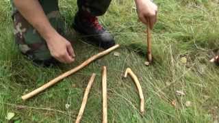 Уроки выживания ловушка 2(Новое! Строительство укрытия из снега http://youtu.be/i1yu6kfS72k Показан принцип действия ловушки. При усилении фиксир. 2012-07-19T12:46:12.000Z)