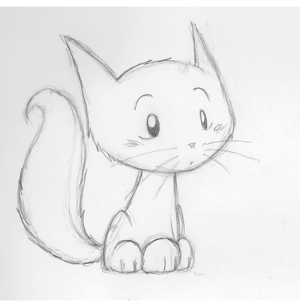 Рисунки кошек