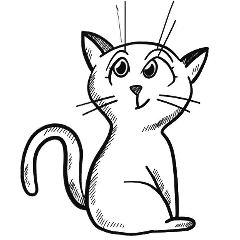 Рисунки кошек