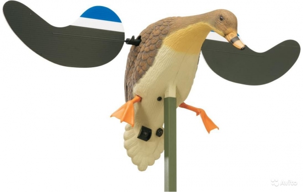 охота на уток с чучелом