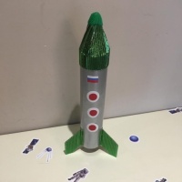 Сидим дома! Детское творчество на тему &laquo;Космос&raquo; (группа раннего возраста)