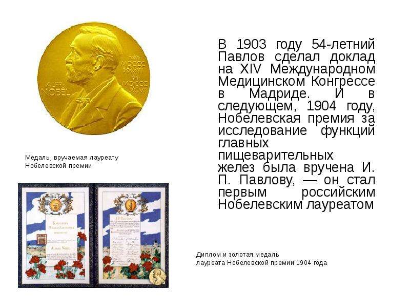 Презентация на тему Павлов, Иван Петрович. , слайд №7