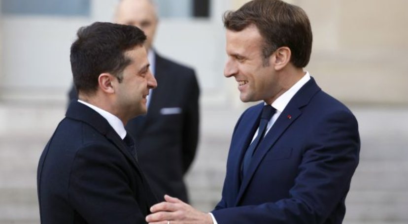 Зеленский обсудил с Макроном две важные темы