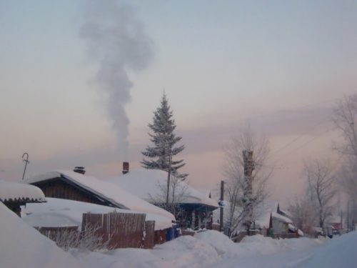 Дым валит столбом