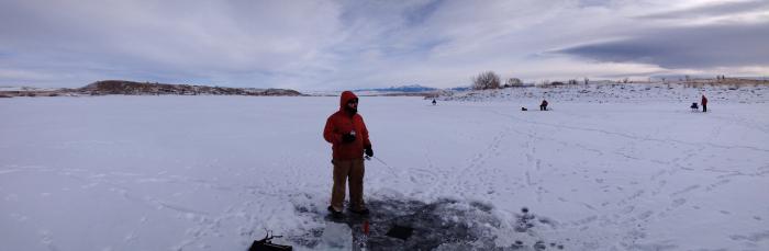 Зимняя рыбалка в Волгоградской области