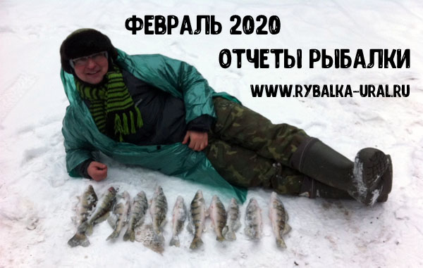 Отчеты о рыбалке на Урале за февраль 2020 клуб рыбалки