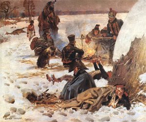 Замерзшая армия Франции
