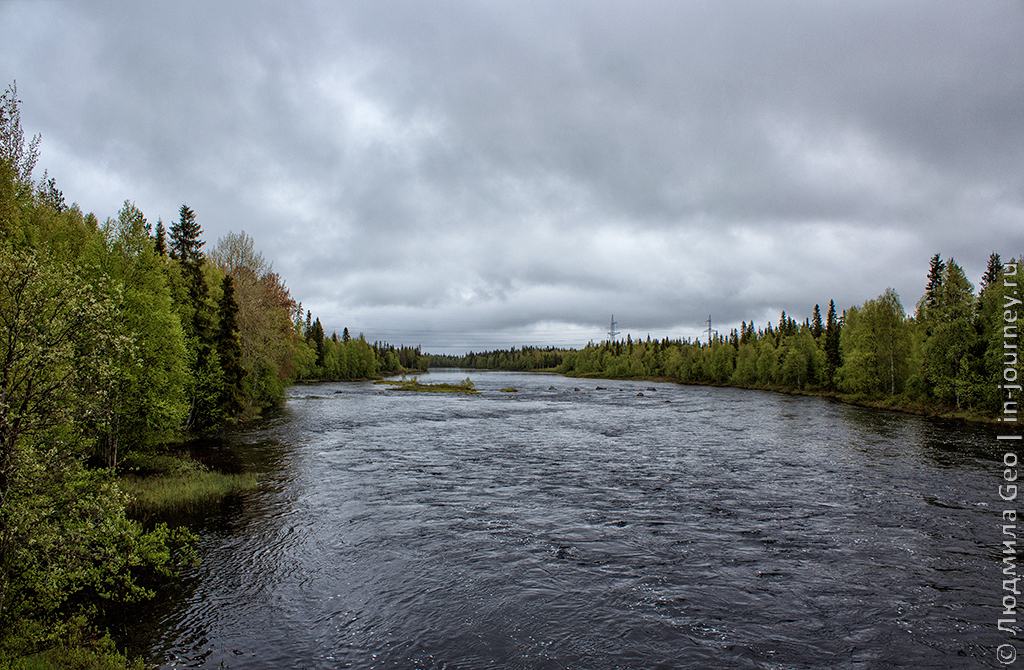 река в Карелии пейзаж