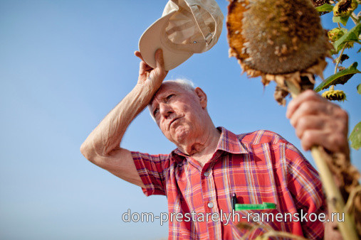 Жара опасна для здоровья пожилых