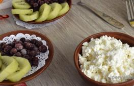 Диетические рецепты и блюда из творога