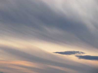 Сгущающиеся перистые облака