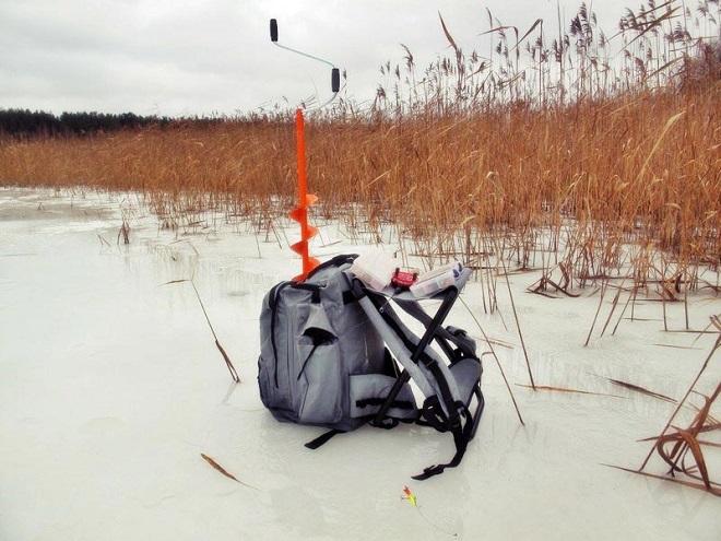 ловля зимой