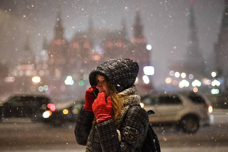 Погода на Новый год 2019 в Москве