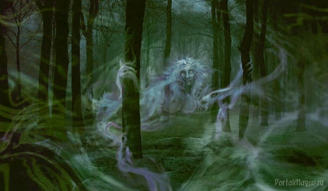 Злой дух лесной чащи