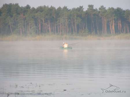 Рыбалка с лодки!