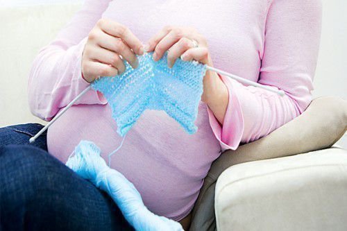 Женщина во время беременности