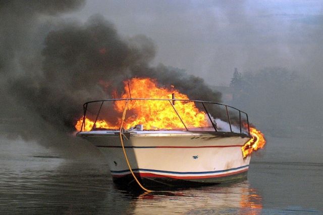 безопасность мореплавания - пожар на судне
