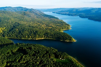 Красноярское водохранилище фото
