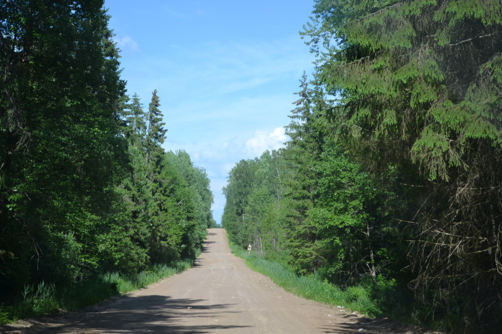 Дорого на озеро