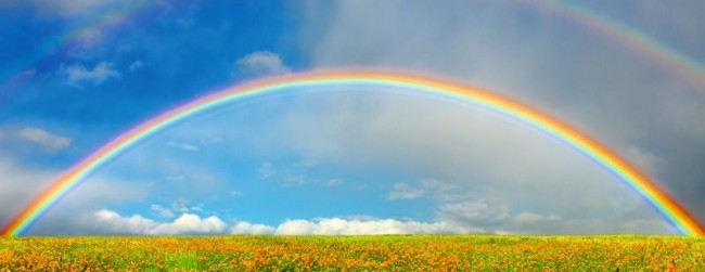 Приметы о радуге