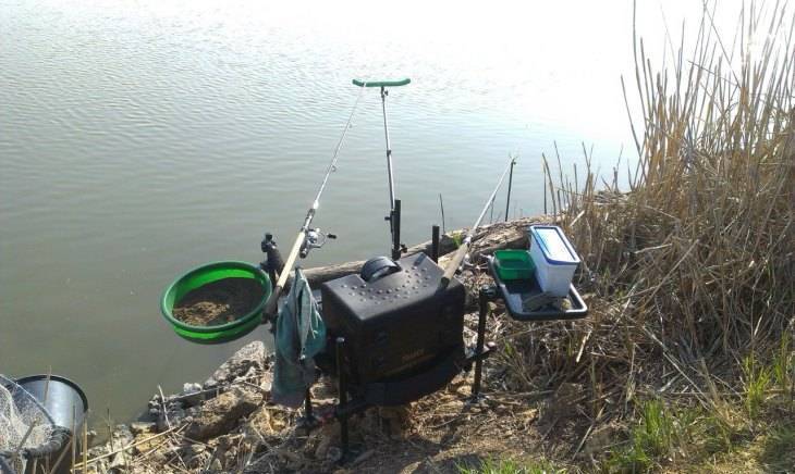 Городская рыбалка на Днепре — ловля на фидер