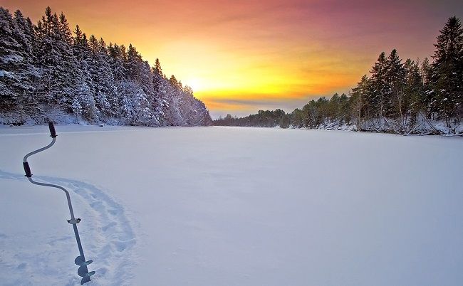 Зимний водоем