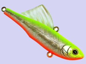 ловля щуки на ратлин Saurus (ROSY DAWN) зимой