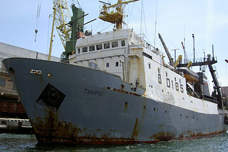 Судно для ловли