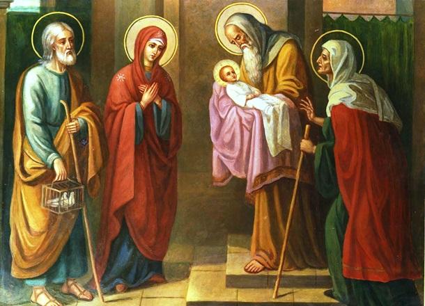 На Сретение Господне встречается зима и весна