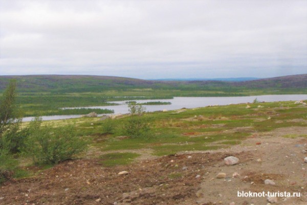 Виды на тундру по дороге в Териберку