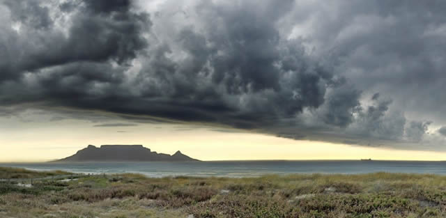 Прохождение атмосферного фронта