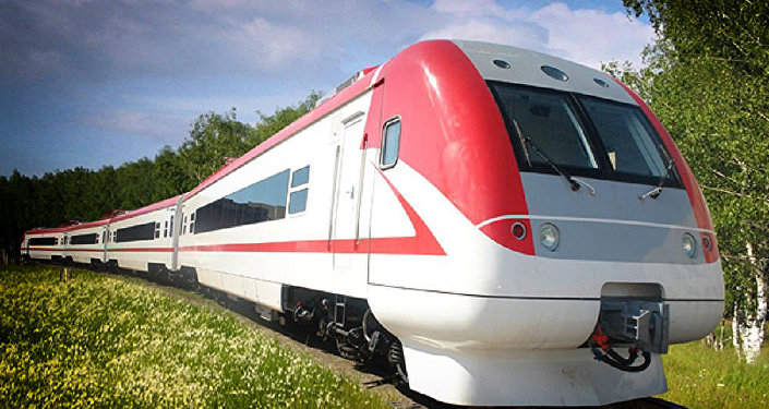 Грузинская железная дорога, поезд