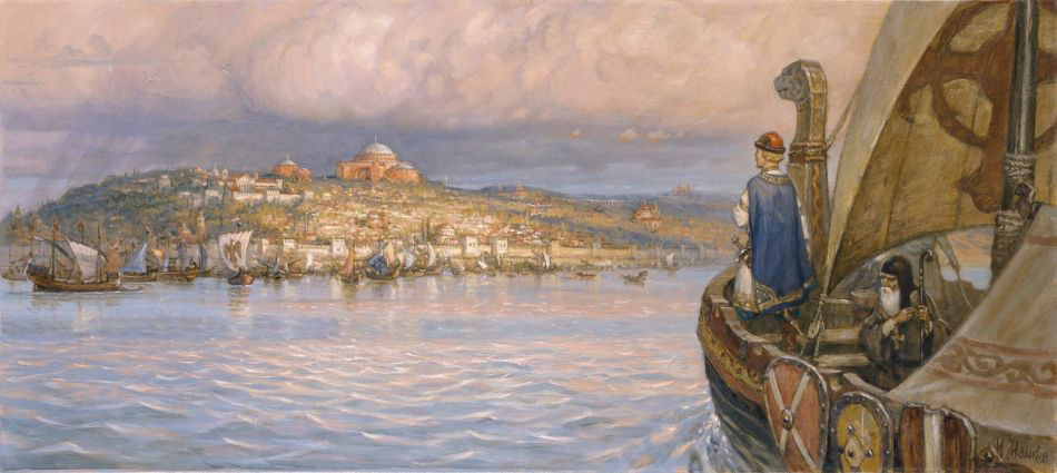 Игорь Машков. Паломничество новгородца Данилы Ядрейковича в Константинополь