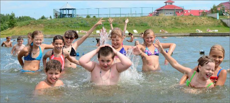 дети-купаются