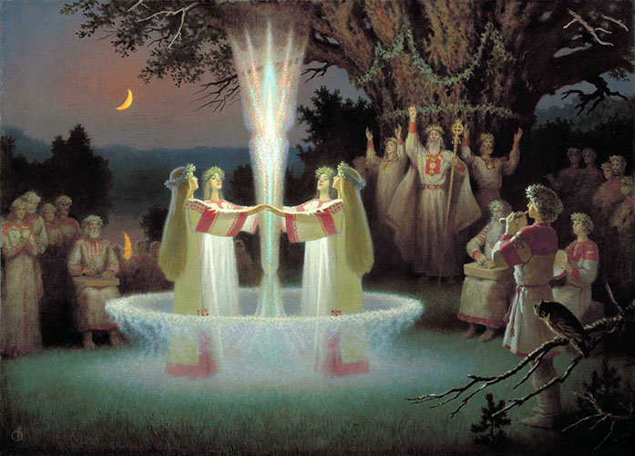 Борис Ольшанский. Ночь на Ивана Купалу