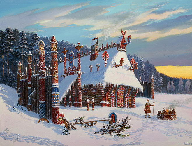 Всеволод Иванов. Храм бога Знича