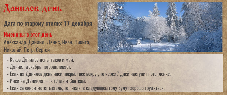 Данилов день