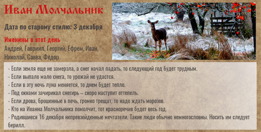 Иван Молчальник