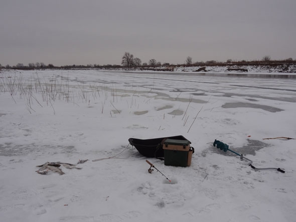 Рыбалка на Ахтубе и Нижней Волге в феврале