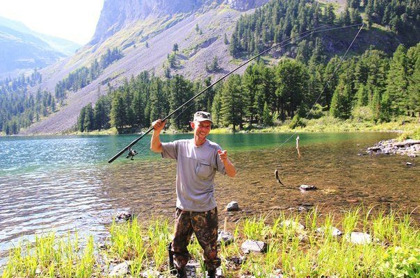 Рыбалка в горном алтае