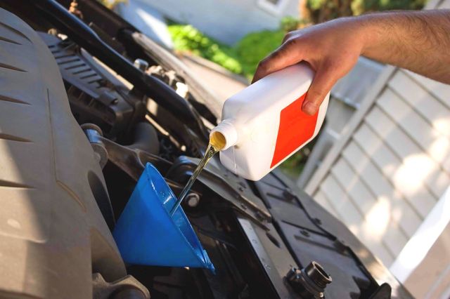 Замена масла в моторе