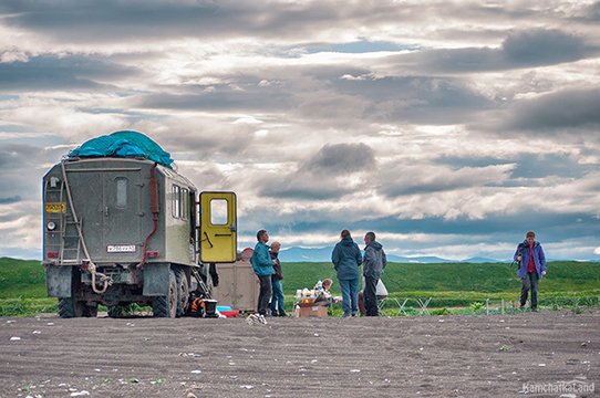 Остановки по пути на Курильское озеро