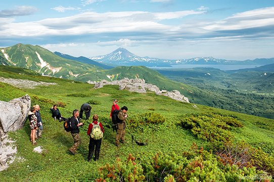 Каменный городок у Курильского озера